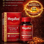 MegaRed Omega 3s® – Impulsa tu testosterona y energía natural con Aceite de Krill de alta pureza.